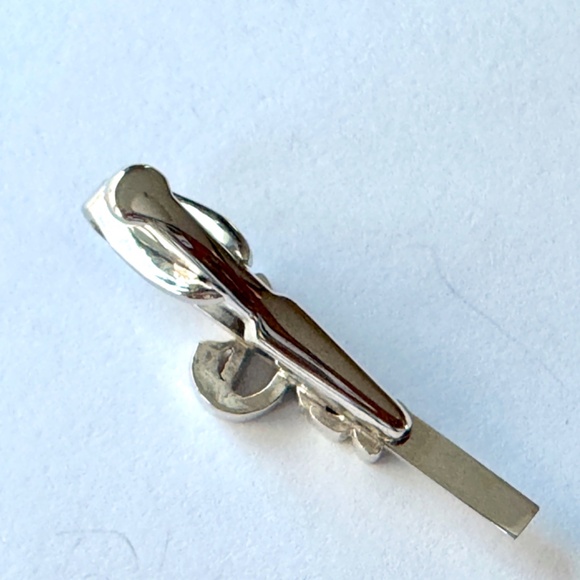 Tie Clip "Don", silver, necktie accessory - Picture 4 of 5